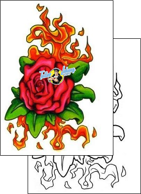 Fire – Flames Tattoo miscellaneous-fire-tattoos-sean-horne-shf-00091