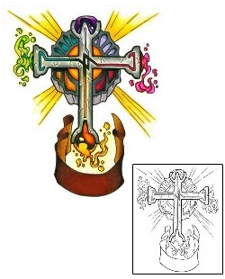 In Memory of Tattoo Religious & Spiritual tattoo | SHF-00116