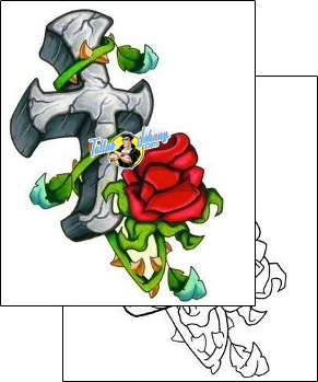 Flower Tattoo plant-life-flowers-tattoos-sean-horne-shf-00118