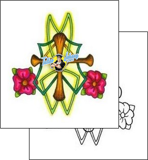 Flower Tattoo plant-life-flowers-tattoos-sean-horne-shf-00133