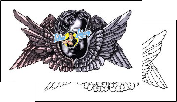 Wings Tattoo religious-and-spiritual-angel-tattoos-sean-horne-shf-00168