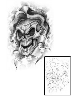 Joker - Jester Tattoo Mythology tattoo | SIF-00016