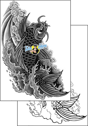 Fish Tattoo marine-life-fish-tattoos-scott-kaiser-sjf-00012