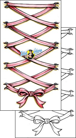 Ribbon Tattoo sjf-00015