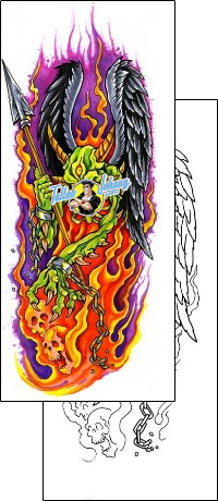 Monster Tattoo horror-monster-tattoos-scott--kaiser-sjf-00041