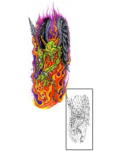 Monster Tattoo Miscellaneous tattoo | SJF-00041