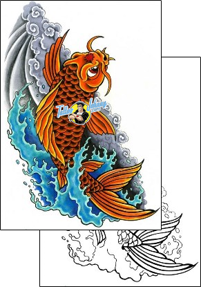 Fish Tattoo marine-life-fish-tattoos-scott-kaiser-sjf-00042