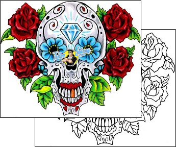 Mexican Tattoo ethnic-mexican-tattoos-scott--kaiser-sjf-00050