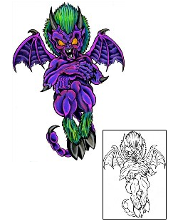Evil Tattoo Horror tattoo | SJF-00064