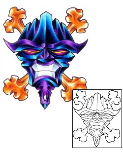 Mask Tattoo Miscellaneous tattoo | SKF-00028