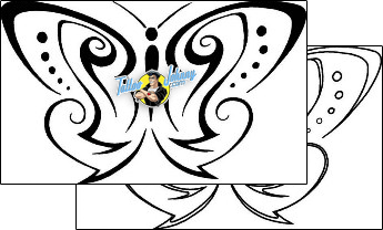 Butterfly Tattoo insects-butterfly-tattoos-sevil-slf-00033