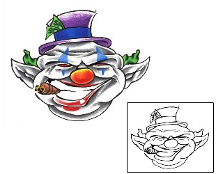 Clown Tattoo Tattoo Styles tattoo | SOF-00004