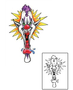 Clown Tattoo Pogo Clown Tattoo