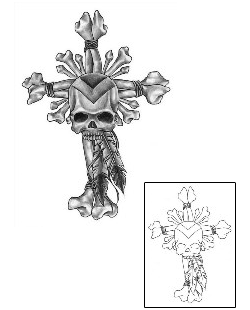 Crossbones Tattoo Religious & Spiritual tattoo | SOF-00012