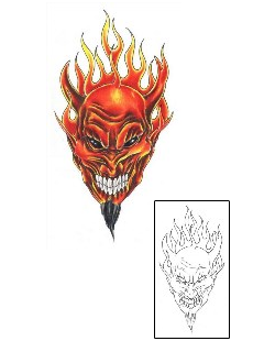 Devil - Demon Tattoo Miscellaneous tattoo | SOF-00025