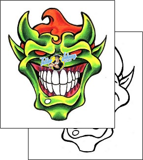 Devil - Demon Tattoo sof-00028