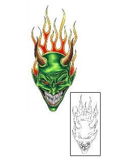 Devil - Demon Tattoo Miscellaneous tattoo | SOF-00033