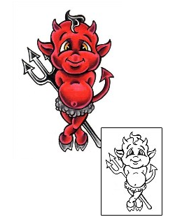 Devil - Demon Tattoo Tattoo Styles tattoo | SOF-00036