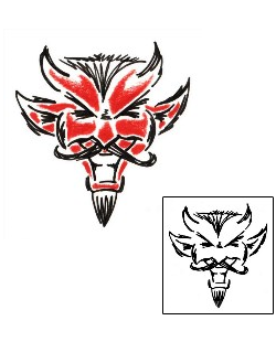 Devil - Demon Tattoo Horror tattoo | SOF-00037