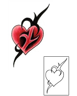 Heart Tattoo Tattoo Styles tattoo | SOF-00057