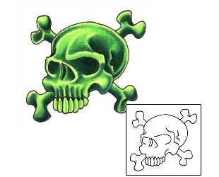 Picture of Green Crossbones