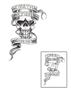Banner Tattoo Miscellaneous tattoo | SOF-00087