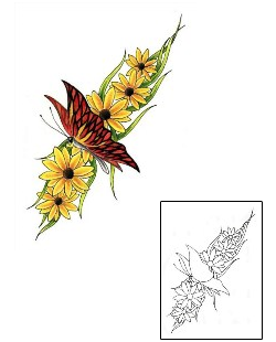 Wings Tattoo Plant Life tattoo | SOF-00172
