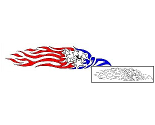 Patriotic Tattoo Animal tattoo | SOF-00182