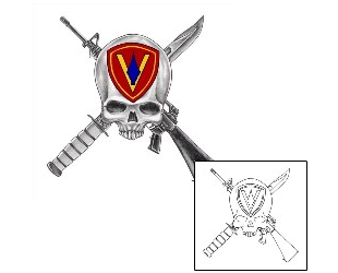 Military Tattoo Miscellaneous tattoo | SOF-00206