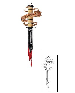 Dagger Tattoo Miscellaneous tattoo | SOF-00215