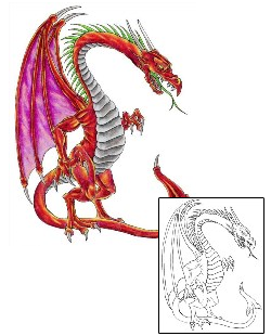 Dragon Tattoo Mythology tattoo | SOF-00220