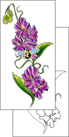 Flower Tattoo plant-life-flowers-tattoos-shawn-conn-sof-00237