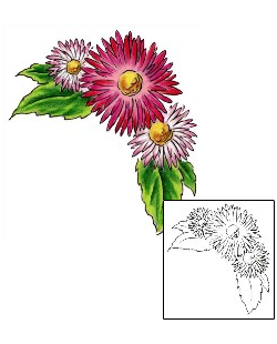 Flower Tattoo Plant Life tattoo | SOF-00238