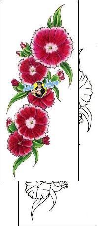 Flower Tattoo plant-life-flowers-tattoos-shawn-conn-sof-00240