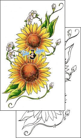 Flower Tattoo plant-life-flowers-tattoos-shawn-conn-sof-00246