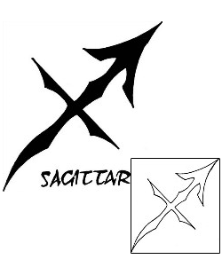 Sagittarius Tattoo Zodiac tattoo | SOF-00281