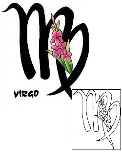 Virgo Tattoo Plant Life tattoo | SOF-00290