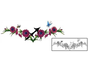 Sagittarius Tattoo Plant Life tattoo | SOF-00305