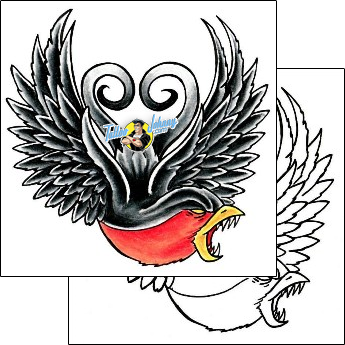 Bird Tattoo tattoo-styles-traditional-tattoos-shawn-conn-sof-00321