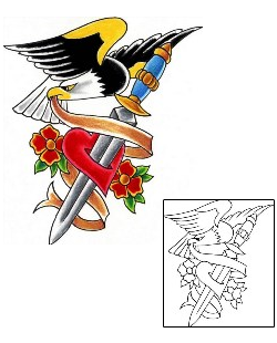 Eagle Tattoo For Women tattoo | SOF-00375