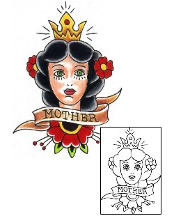 Queen Tattoo Miscellaneous tattoo | SOF-00398
