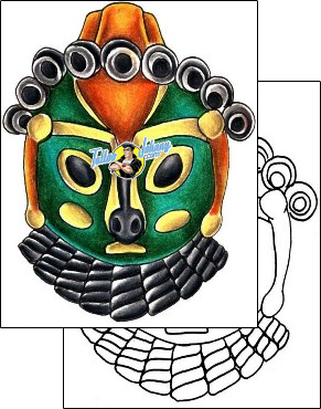 Mask Tattoo miscellaneous-mask-tattoos-shawn-conn-sof-00420