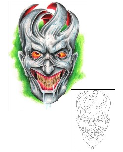 Evil Tattoo Horror tattoo | SOF-00424