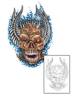 Evil Tattoo Horror tattoo | SOF-00438