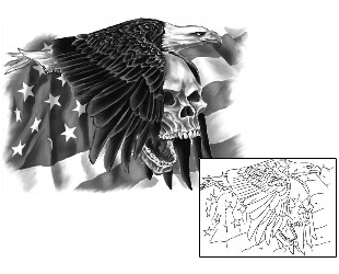 USA Tattoo Animal tattoo | SOF-00447