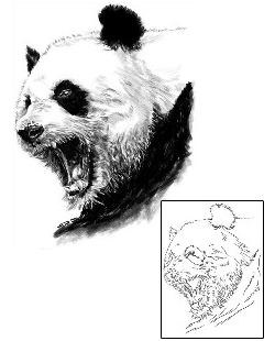 Panda Tattoo SOF-00457