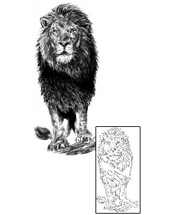 Lion Tattoo Animal tattoo | SOF-00467