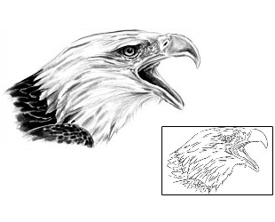 Patriotic Tattoo Animal tattoo | SOF-00468