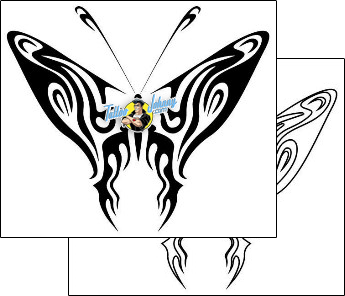 Butterfly Tattoo tribal-tattoos-sergio-pryor-spf-00007