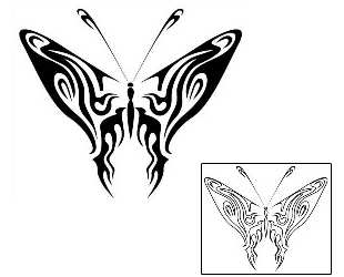 Butterfly Tattoo Specific Body Parts tattoo | SPF-00007